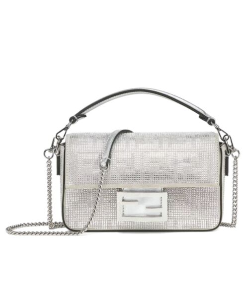 Fendi Baguette Mini 8BS017 Silver