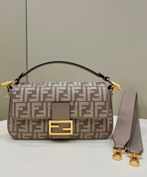 Fendi Baguette 8BR6009 Gray 2