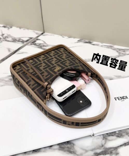 Fendi Mini Fendessence 8BS094 Coffee 4