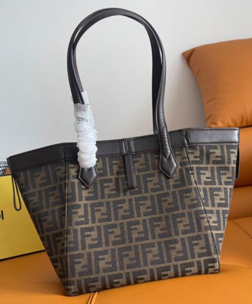 Fendi Origami Medium 8BH414 Dark Coffee 4