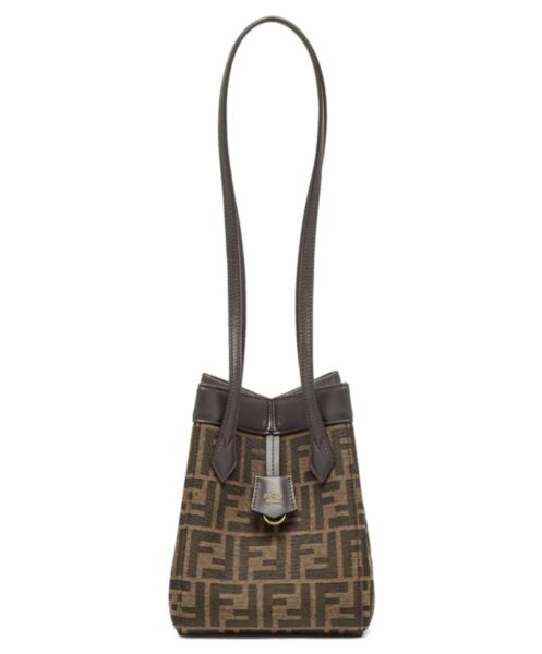 Fendi Origami Mini 8BS083 Dark Coffee