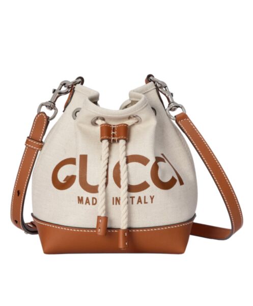 Gucci Mini Shoulder Bag With Gucci Print 777166 Coffee