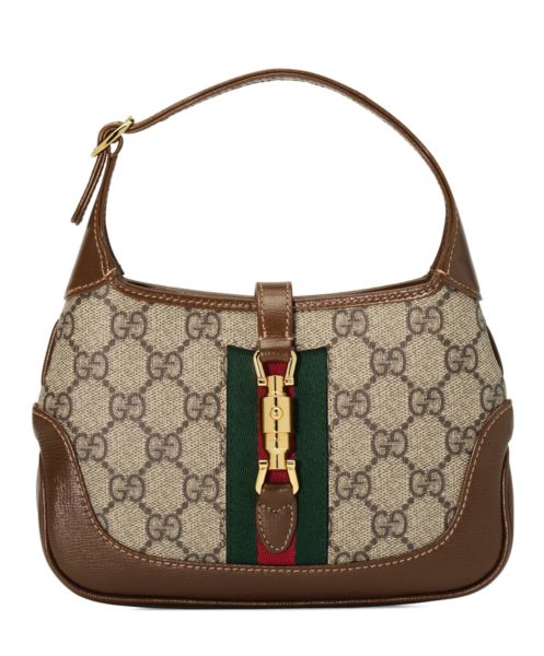 Gucci Jackie 1961 mini hobo bag 637092 Dark Coffee