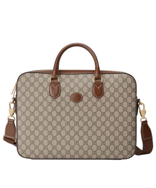 Gucci Business Case With Interlocking G 674140 Coffee