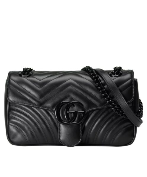 Gucci GG Marmont Small Shoulder Bag Black