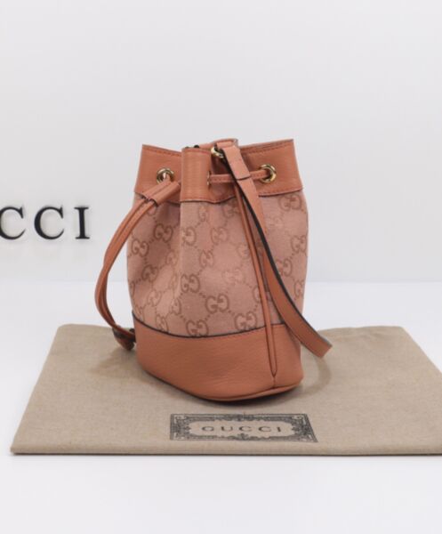 Gucci Ophidia GG Mini Bucket Bag 550620 Pink 3