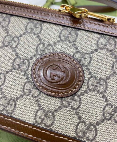 Gucci Mini Bag With Interlocking G 671674 Coffee 5