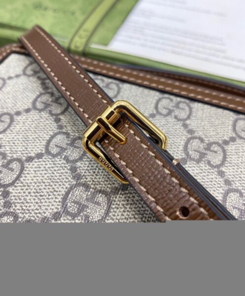Gucci Mini Bag With Interlocking G 671674 Coffee 6
