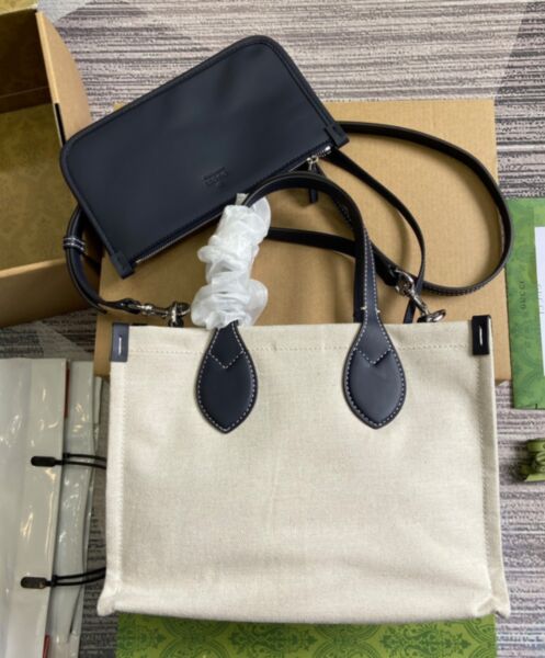 Gucci Mini Tote Bag With Gucci Print 772144 