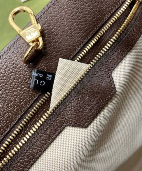 Gucci Tote bag with jumbo GG 678839 Dark Coffee 10