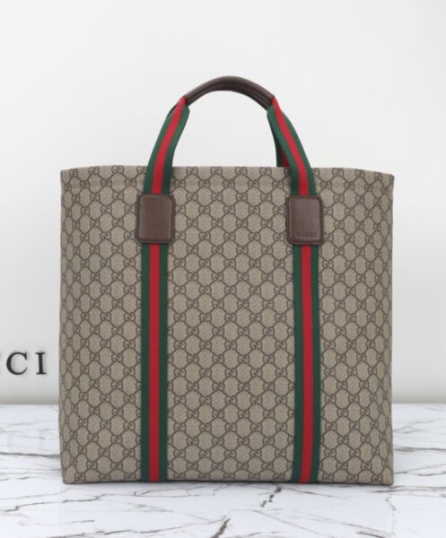 Gucci GG Tender Medium Tote Bag 763287 Dark Coffee 2
