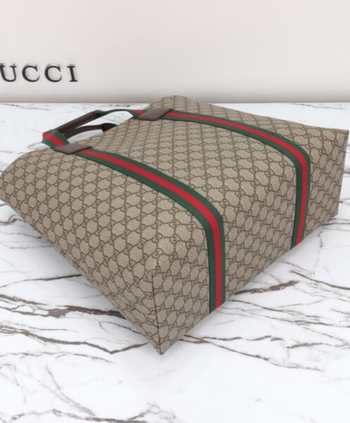 Gucci GG Tender Medium Tote Bag 763287 Dark Coffee 5