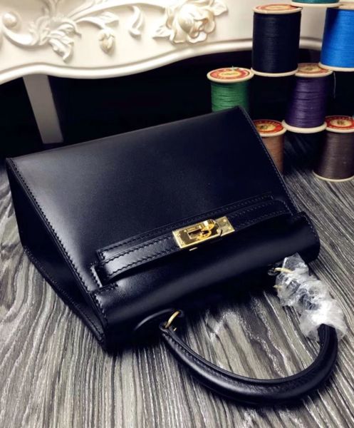 Hermes Kelly 20 Mini Vintage Kelly Sellier Box Leather