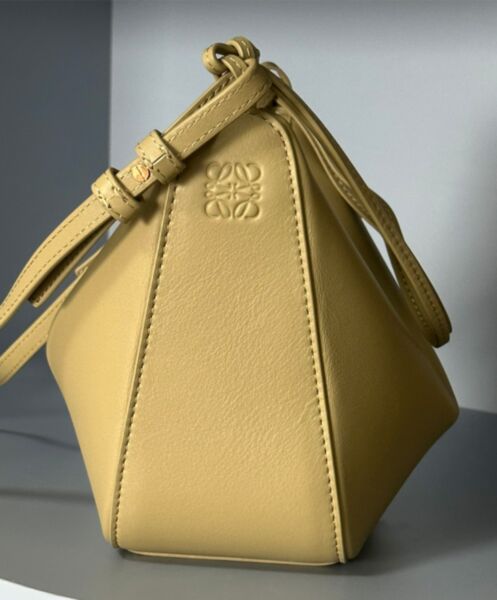 Loewe Mini Hammock Hobo Bag In Classic Calfskin 4