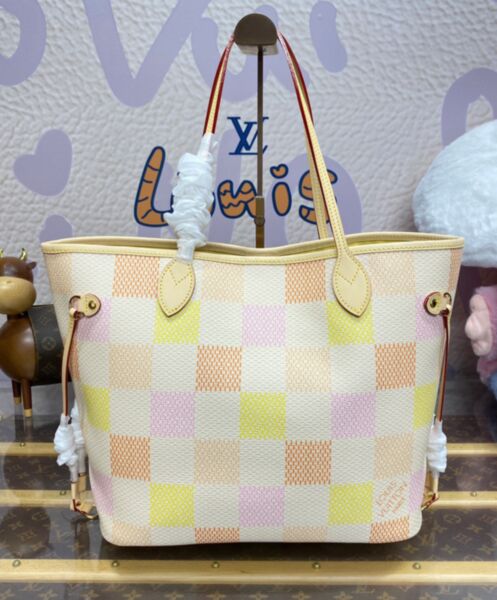 Louis Vuitton Neverfull MM N40668 Pink 4