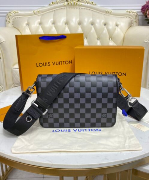 Louis Vuitton Studio Messenger Bag N50007 Black 2