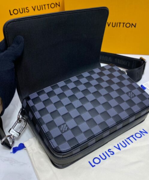 Louis Vuitton Studio Messenger Bag N50007 Black 8