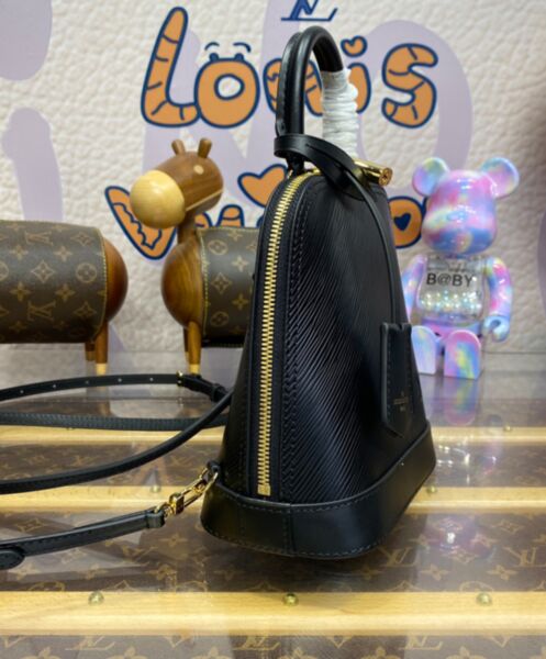 Louis Vuitton Alma Backpack M25103 Black 3