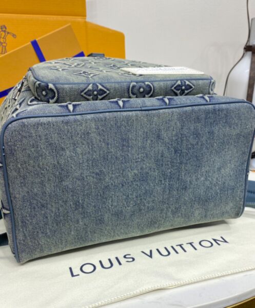 Louis Vuitton Montsouris Backpack M22534 Blue 5