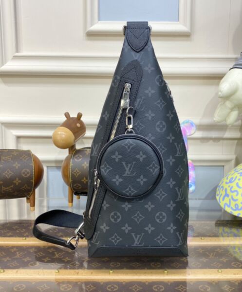 Louis Vuitton Duo Sling Bag M30936 Black 2