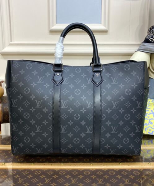 Louis Vuitton Sac Plat 24H M46451 Black 4