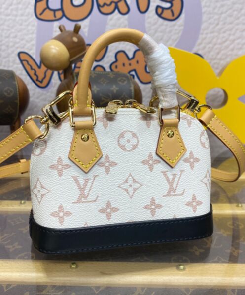 Louis Vuitton Nano Alma M46895 Cream 3