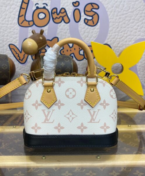 Louis Vuitton Nano Alma M46895 Cream 5