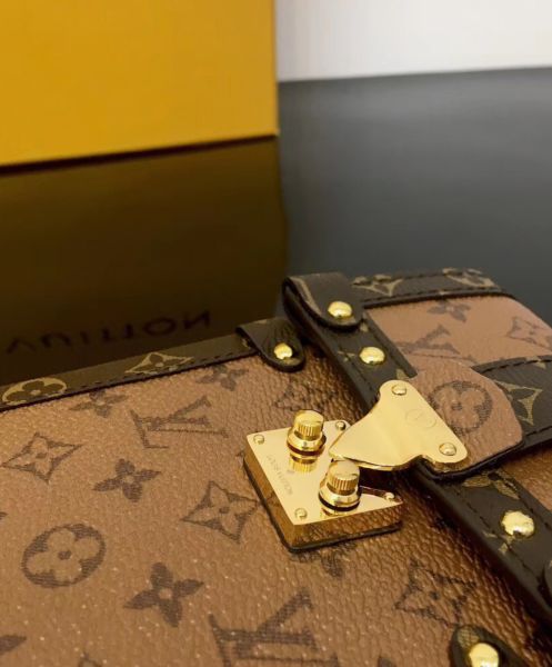 Louis Vuitton Pochette Trunk Verticale M67873 Apricot