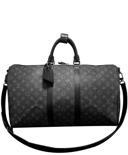 Louis Vuitton Keepall Bandouliere 50 M40603 Black