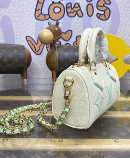 Louis Vuitton Nano Speedy M24169 Cream 3