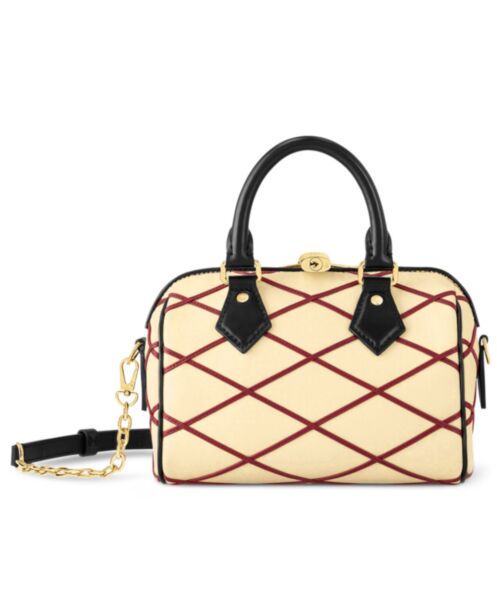 Louis Vuitton Speedy Bandouliere 20 M24261 Apricot