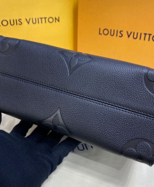 Louis Vuitton Onthego PM Tote Bag M45653 Black 7