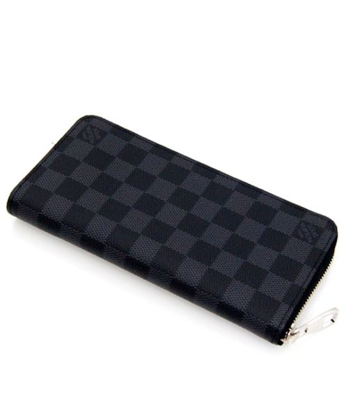 Louis Vuitton Damier Wallet N63095 Black