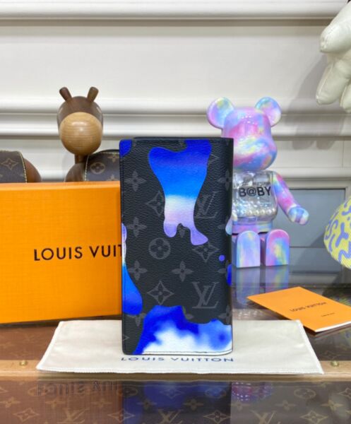 Louis Vuitton Brazza Wallet M81752 Black 4