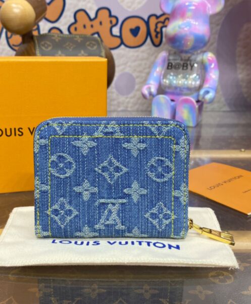 Louis Vuitton Zippy Coin Purse M82957 Blue 2