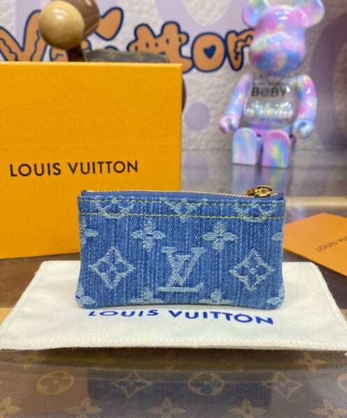 Louis Vuitton Key Pouch M82961 Blue 4