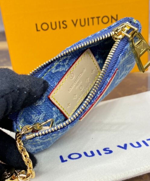 Louis Vuitton Key Pouch M82961 Blue 7