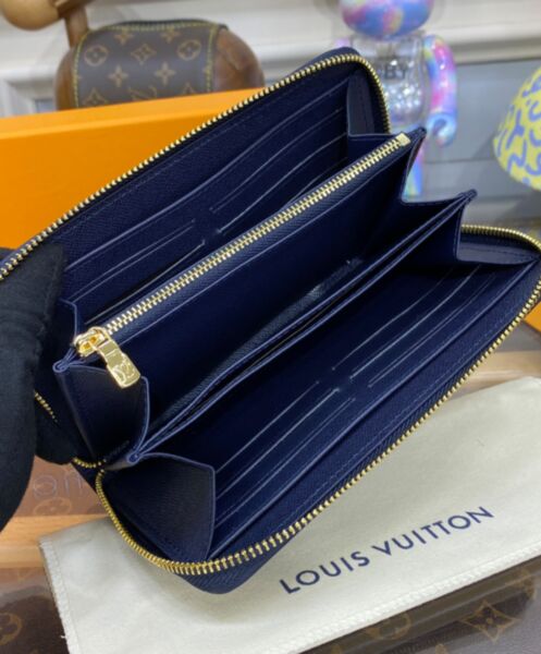 Louis Vuitton Zippy Wallet M82468 Blue 8