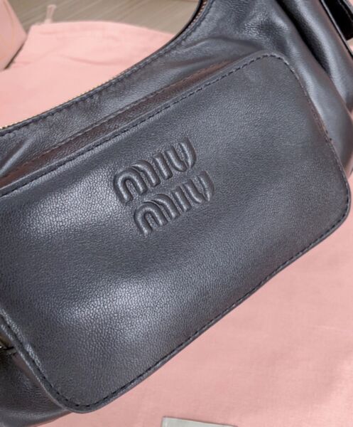 Miumiu Nappa Leather Pocket Bag 5BC146 6