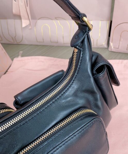 Miumiu Nappa Leather Pocket Bag 5BC146 8
