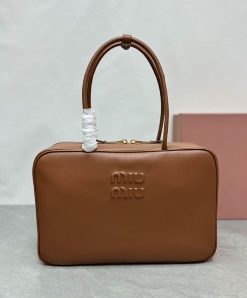 Miumiu Leather Top-handle Bag 5BB117 2