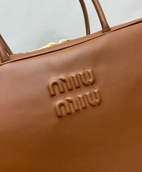 Miumiu Leather Top-handle Bag 5BB117 7