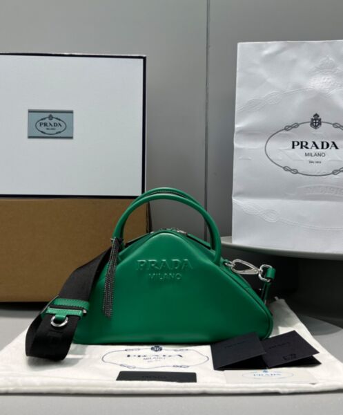 Prada Leather Prada Triangle Bag 2