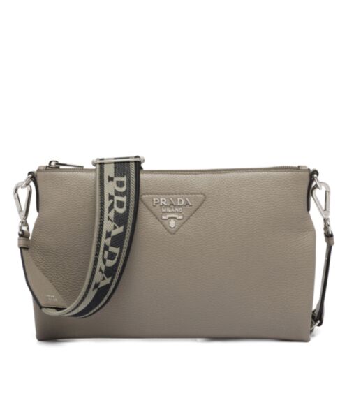 Prada Leather Shoulder Bag 1BH050