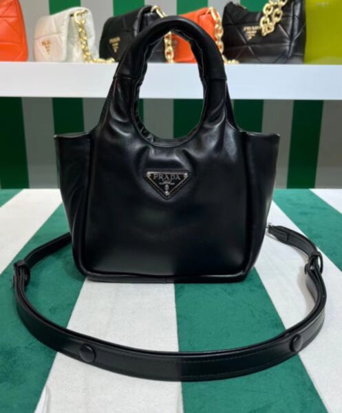 Prada Small Padded Prada Soft Nappa-leather Bag 1BA359 2