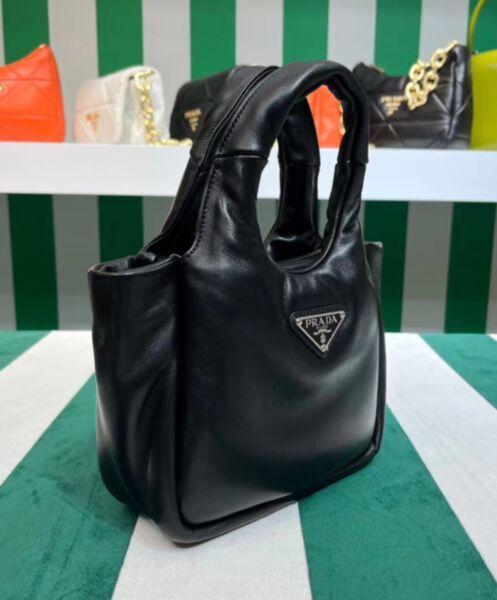 Prada Small Padded Prada Soft Nappa-leather Bag 1BA359 4