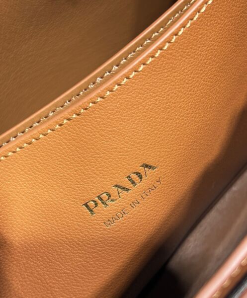 Prada Small Leather Handbag With Belt 1BA418 9