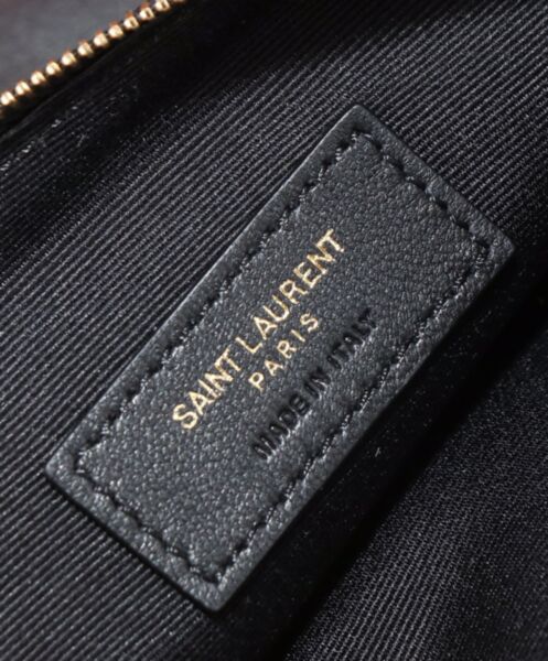 Saint Laurent Jamie 4.3 Pochon In Lambskin Black 10