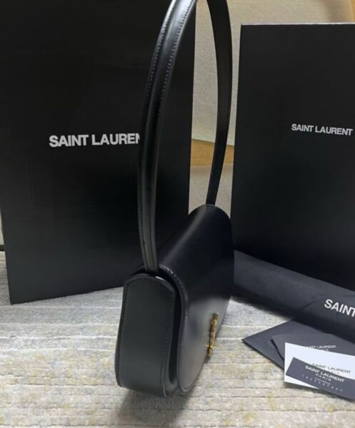 Saint Laurent Mini Voltaire In Box Saint Laurent Black 3