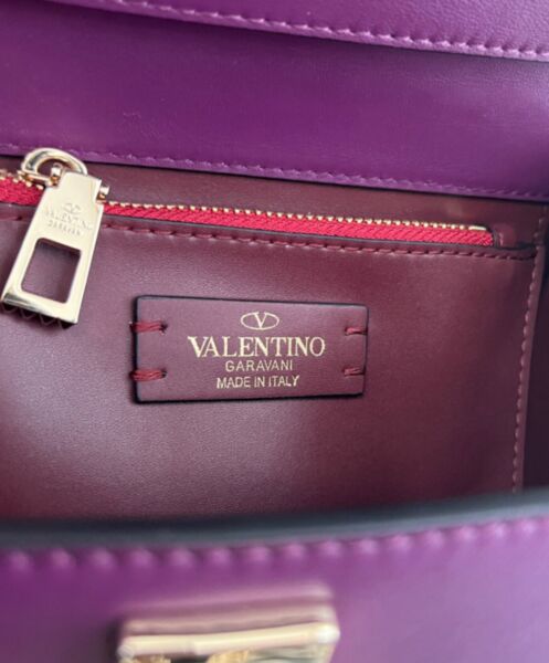 Valentino Small Vsling Calfskin Handbag With Jewel Handle 10